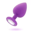 Shelki Lilac - Silicone Plug with Diamond-Style Base