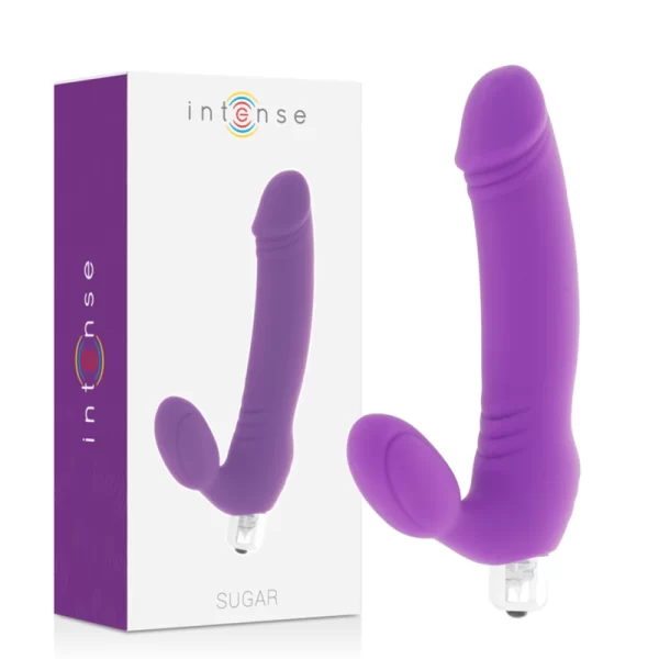 Sugar Seven Vibrating Silicone Device Lilac 17.5cm