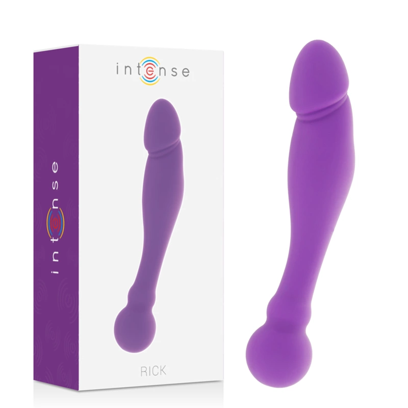 Silicone Rick Dual Lilac - Flexible Dual-Ended 18cm Toy