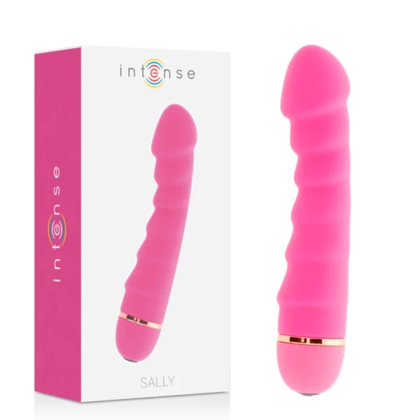 Sally Silicone Personal Massager 20 Modes Pink 16cm