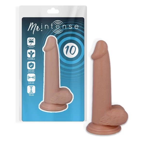Model 10 Anatomical Form 18cm Natural Tone Suction Base