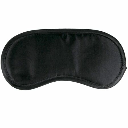 Red Soft Padded Eye Mask - Comfortable Adjustable Design