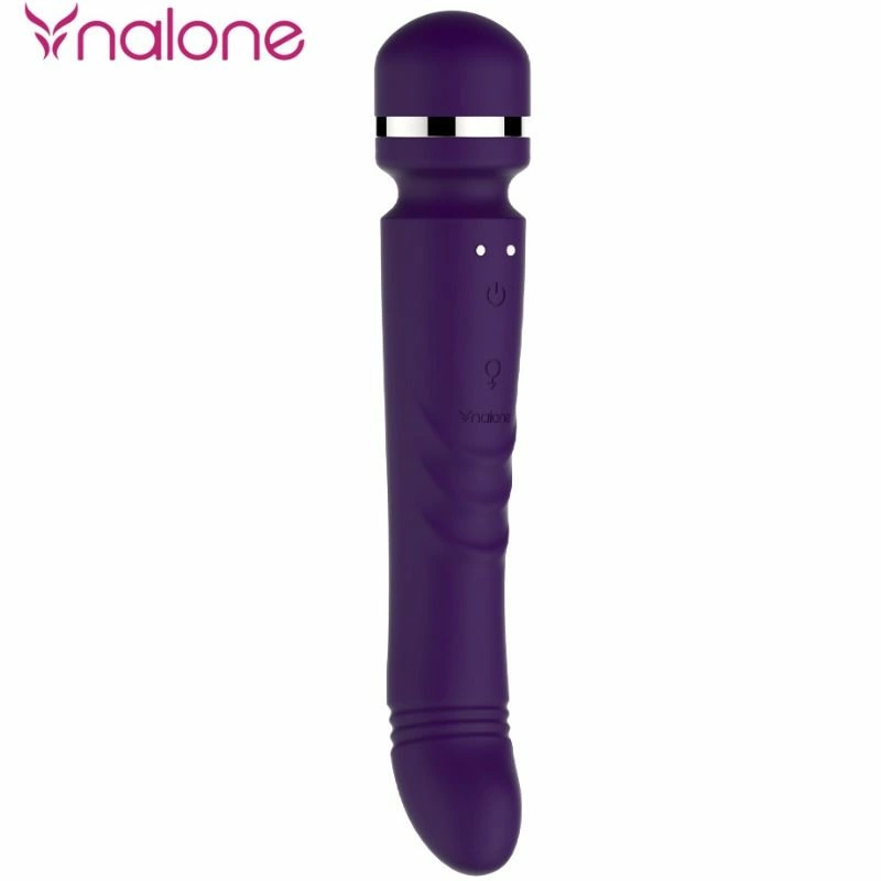 Nalone Yoni - dwugÅ‚owicowy masaÅ¼er silikonowy 23 cm