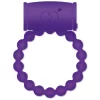 Ring 25 Silicone Couple Vibrating Ring Violet Flexible