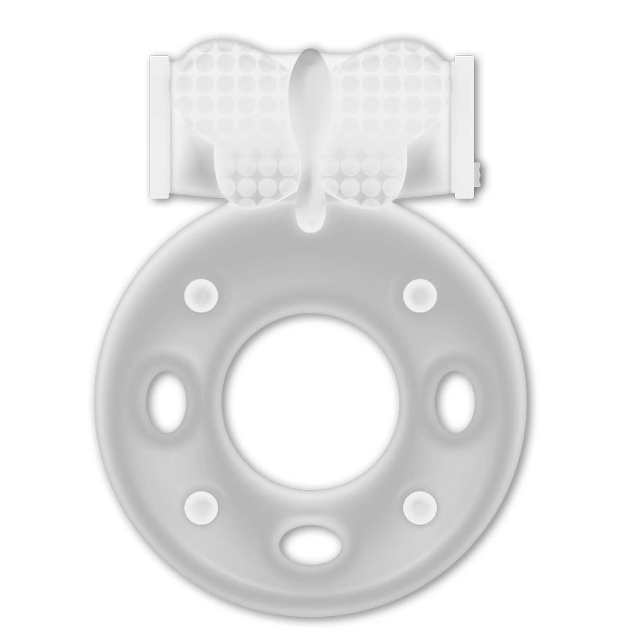 Ring 34 Transparent - Flexible Intimate Support Ring TPR