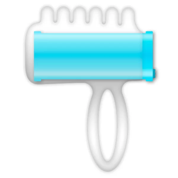 Love Finger Fun Blue - Vibrating Finger Massager TPR Flexible
