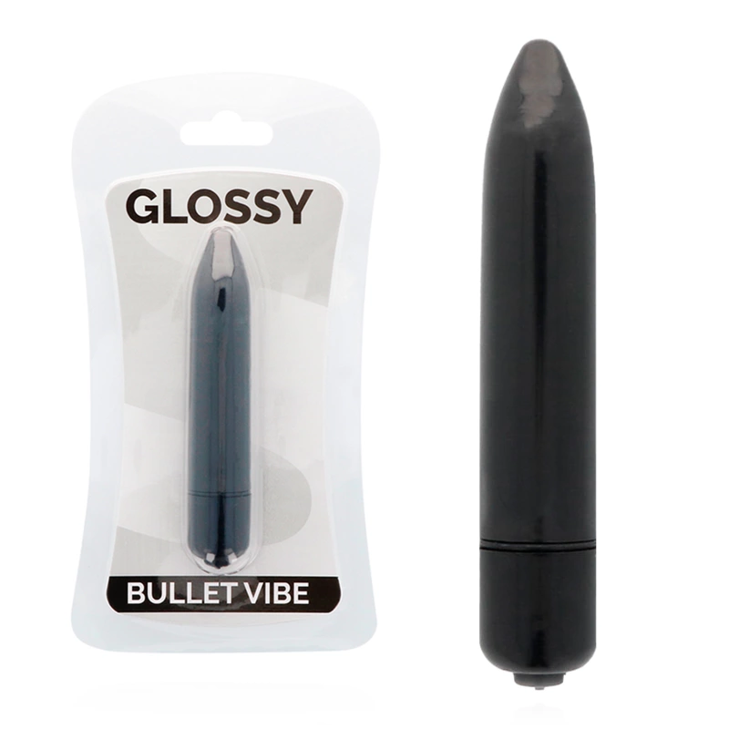Brilliant Thin Vibe Black 87mm - Discreet Water-Resistant Model