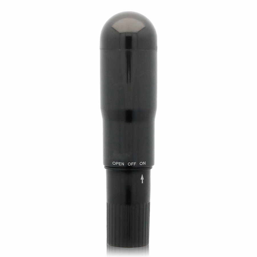 Glossy Brilliant - dyskretny mini masaÅ¼er wibracyjny czarny