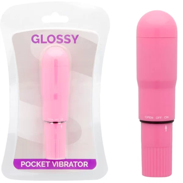Deep Rose Pocket Vibrator - Compact Water-Resistant Model ABS