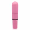Glossy Brilliant model Deep Rose - kompaktowy wibrator wodoodporny ABS