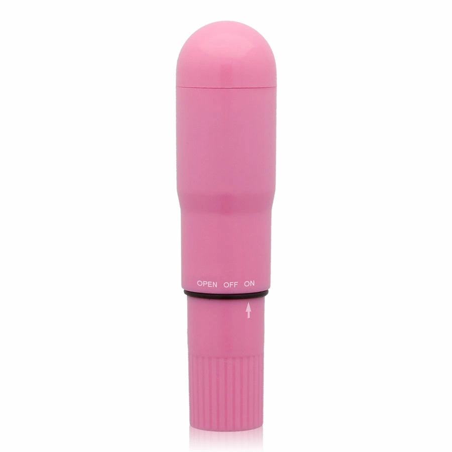 Glossy Brilliant model Deep Rose - kompaktowy wibrator wodoodporny ABS