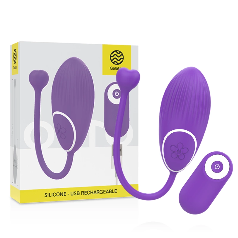 Otto Click&Play Lilac Remote Control Intimate Massager 19cm Otto Click&Play Lilac Remote Control Intimate Massager 19cm