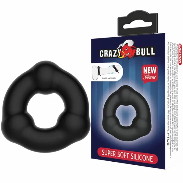 Super Soft Silicone Comfort Ring with Nodule Texture 5.4cm
