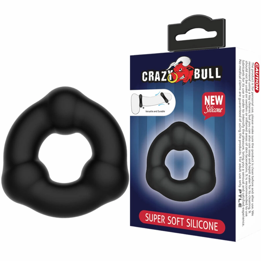 Super Soft Silicone Comfort Ring with Nodule Texture 5.4cm