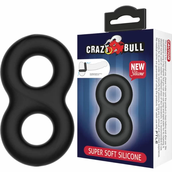 Double Medical Silicone Support Ring - Extra Flexible 8.5 cm