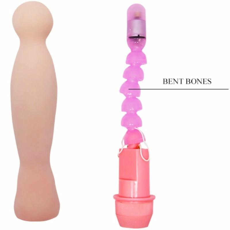 Baile Flexi Vibe 22 cm - elastyczny model z systemem krÄ™gosÅ‚upa