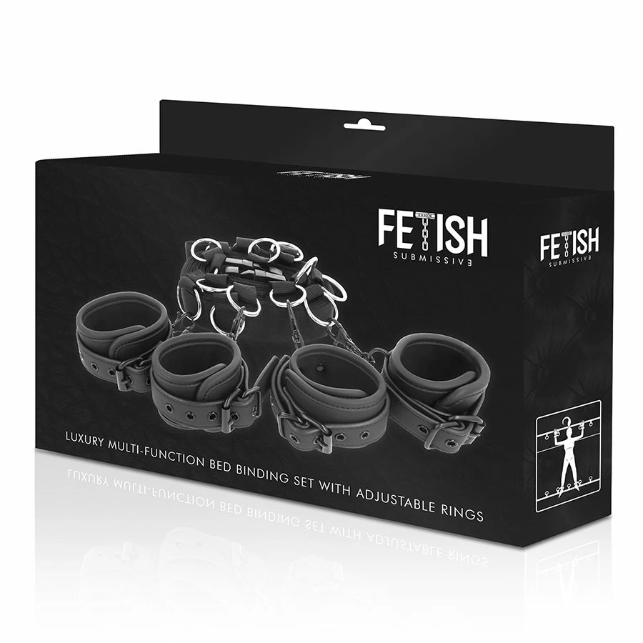 Fetish Submissive Zestaw Pasow ÅoÅ¼kowych z NeoprenowÄ… PodszewkÄ…