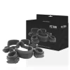 Neoprene-Lined Adjustable Restraint System Black