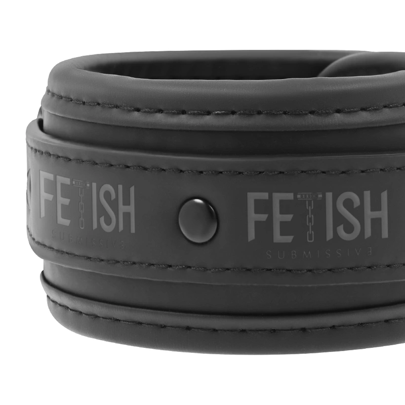 Fetish Submissive Kajdanki WegaÅ„skie z NeoprenowÄ… WyÅ›cioÅ‚kÄ…