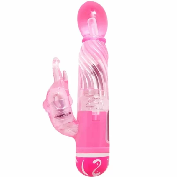 Multispeed Intimate Massager Pink Flexible Dual System 10 Modes