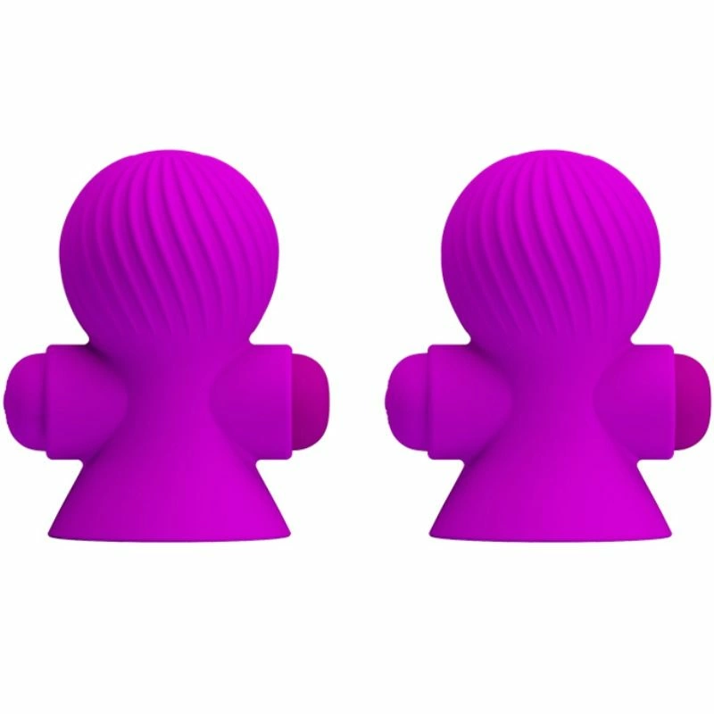 Nipple Stimulators 12M Lilac USB Rechargeable Silicone