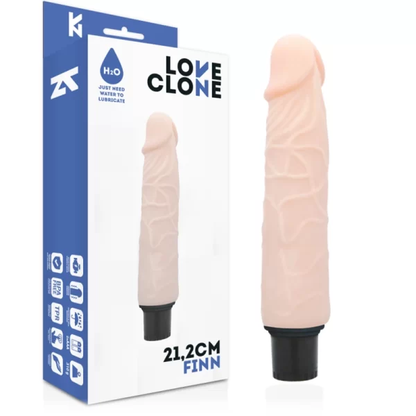 Finn Self-Lubricating Intimate Device 21.2cm Beige Vibration