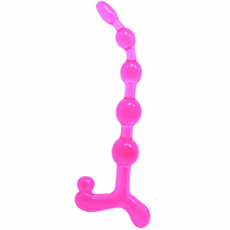 Bendy Twist Flexible Pink Intimate Beads TPR 28 cm