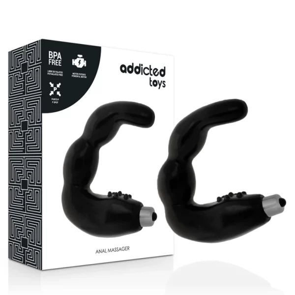 Toys Prostate Vibration Massager - Black
