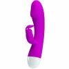 SMART WILL Vibrator 30 Modes Silicone Rechargeable Pink