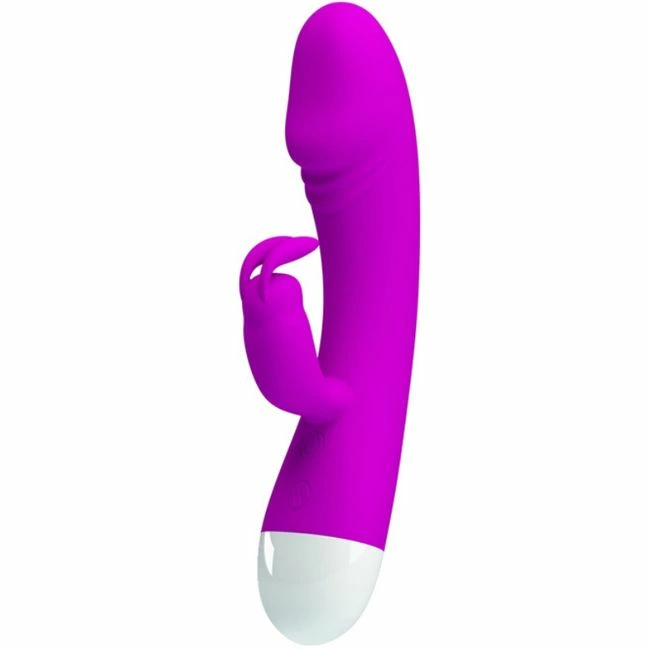 SMART WILL Vibrator 30 Modes Silicone Rechargeable Pink