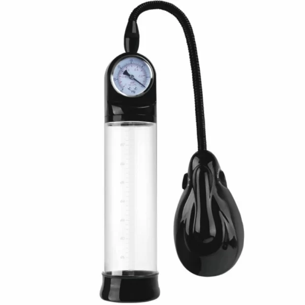 Alexander Bomb Automatic Intimate Pump with Gauge 3xAA