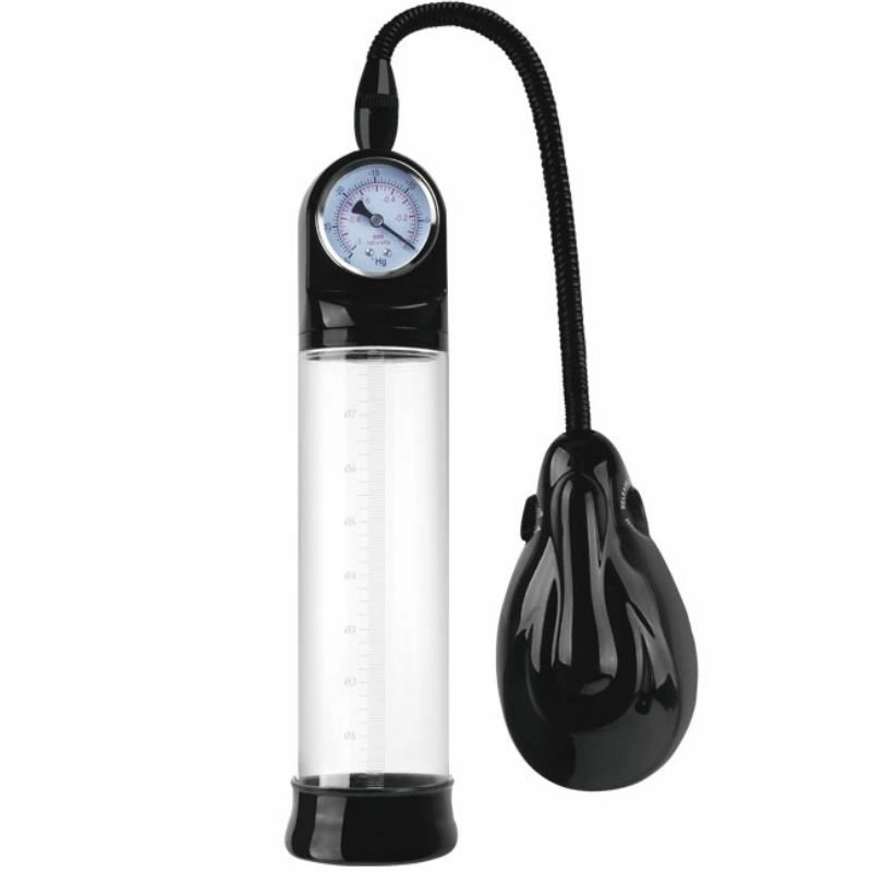 Alexander Bomb Automatic Intimate Pump with Gauge 3xAA