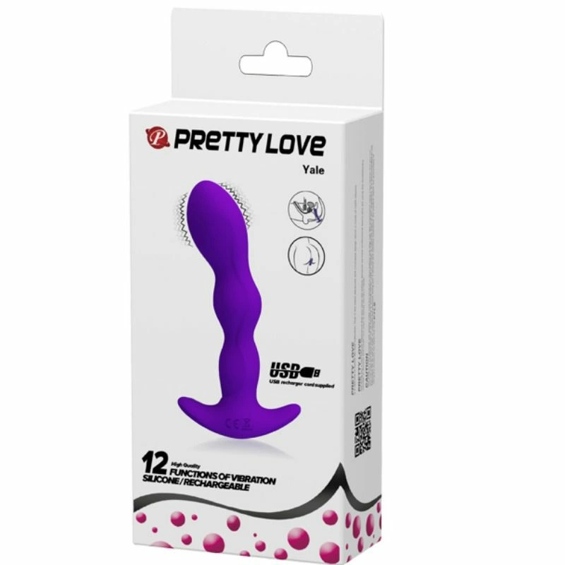 Pretty Love MasaÅ¼er Prostaty 12 Trybow Wibracji USB Liliowy