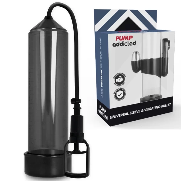 RX7 Black Vacuum System with Vibrating Function 24cm