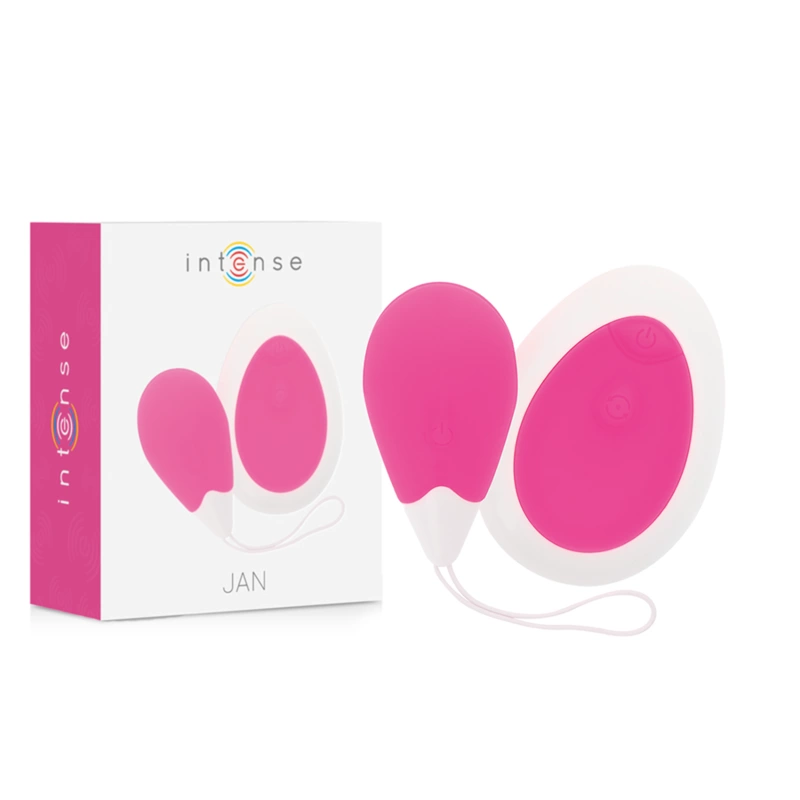 JAN Wireless Remote-Control Intimate Egg Pink USB Rechargeable
