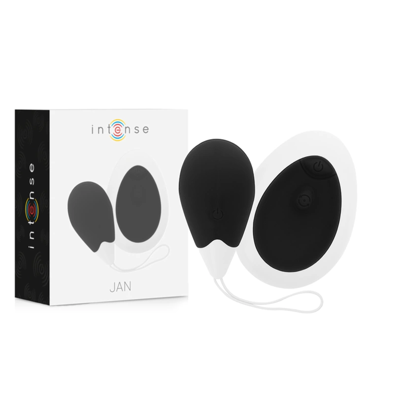 Jan Wireless Vibrating Egg Black - 10 Modes
