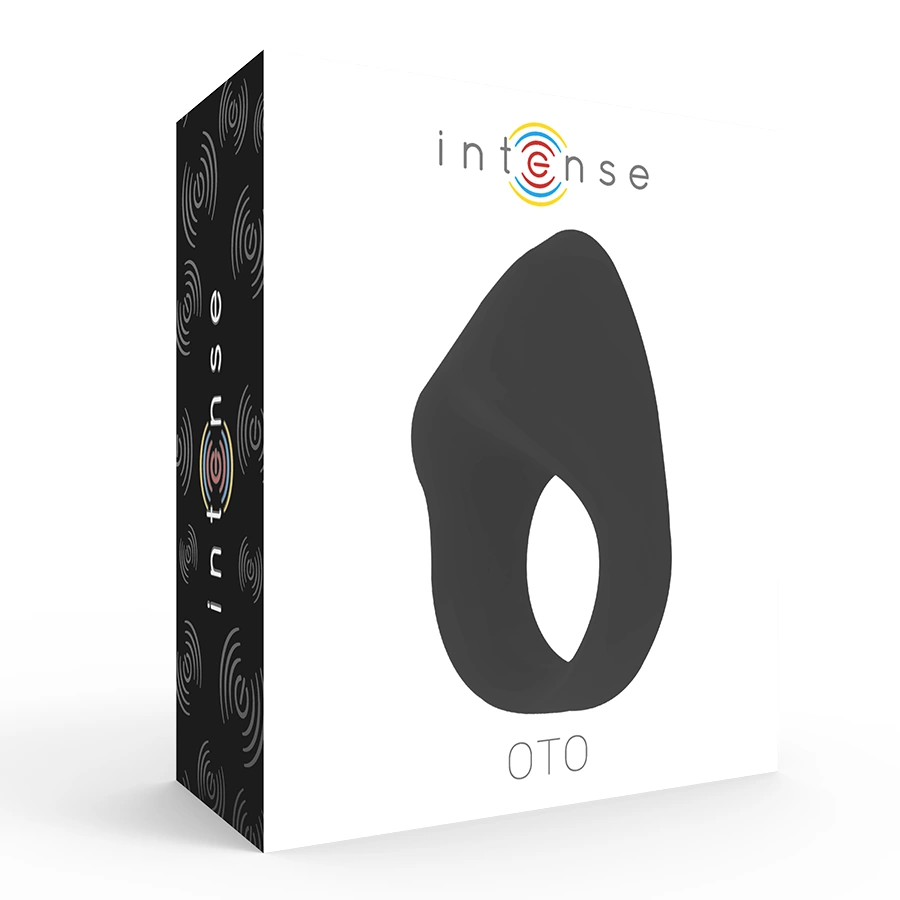 Intense OTO Czarny PierÅ›cieÅ„ WibrujÄ…cy USB