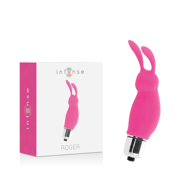 Roger Rabbit Rosa Compact Silicone Stimulator 9cm Pink