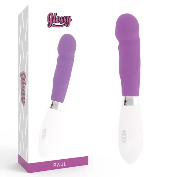 Paul Intimate Silicone Device 12cm Purple 10 Modes Waterproof