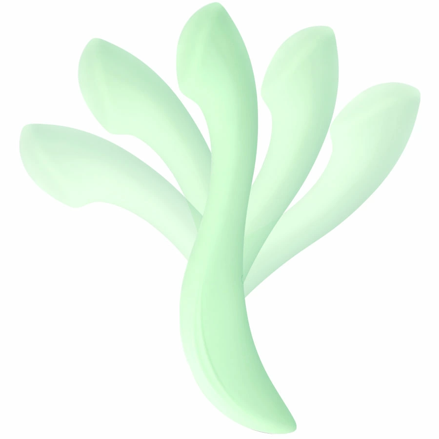 Devon Vibrator Green - Flexible Silicone