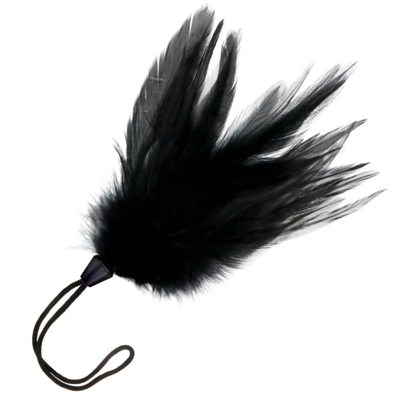Black Feather Teaser 20cm - Sensation Play Accessory Black Feather Teaser 20cm - Sensation Play Accessory