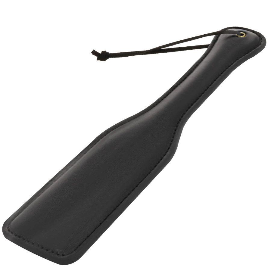 Leather Impact Paddle Black 32x6 cm - Premium Fetish Accessory