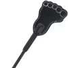 Darkness Szpicruta Dwustronna Czarna - Model z PVC i Skory Ekologicznej