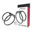 Adjustable Dual Ring System Leather & Rubber Universal Fit