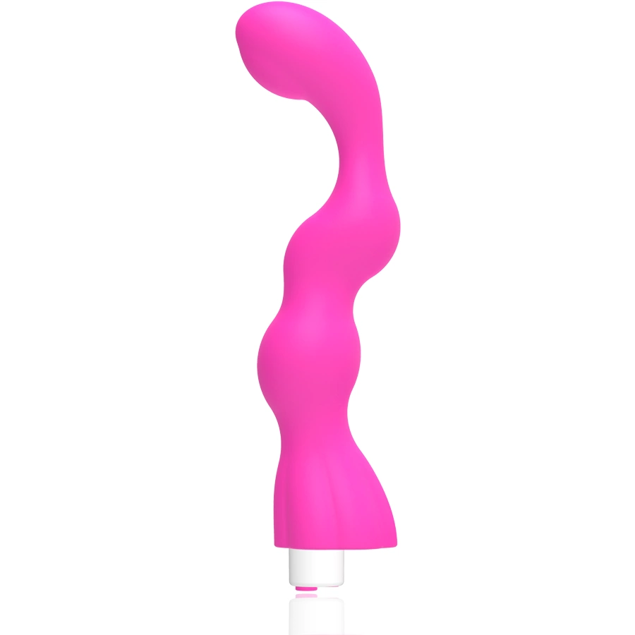 G-SPOT George Wibrator Punktu G USB Silikon Medyczny RoÅ¼owy 200mm