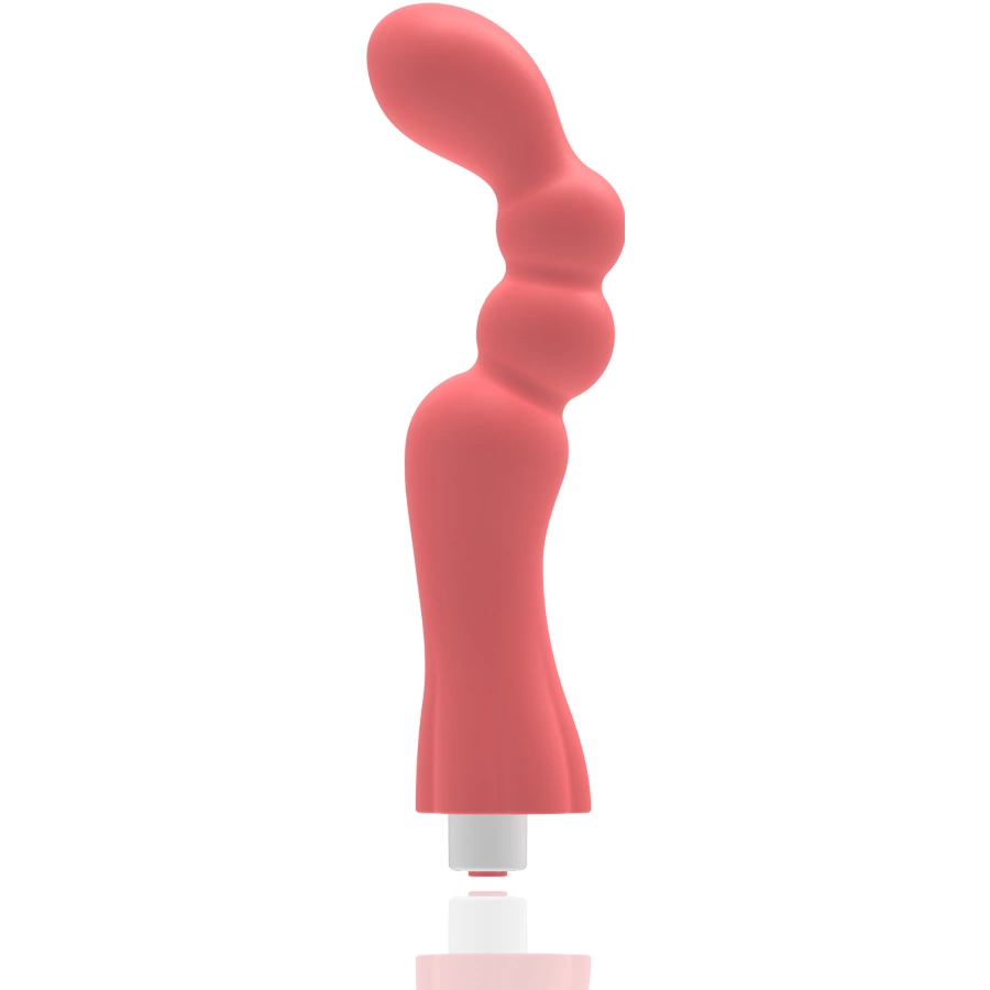G-SPOT Gohan masaÅ¼er intymny Å‚adowalny jasnoczerwony silikon 200mm