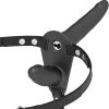 Adjustable Harness Double Motor Black Silicone System 15/8cm