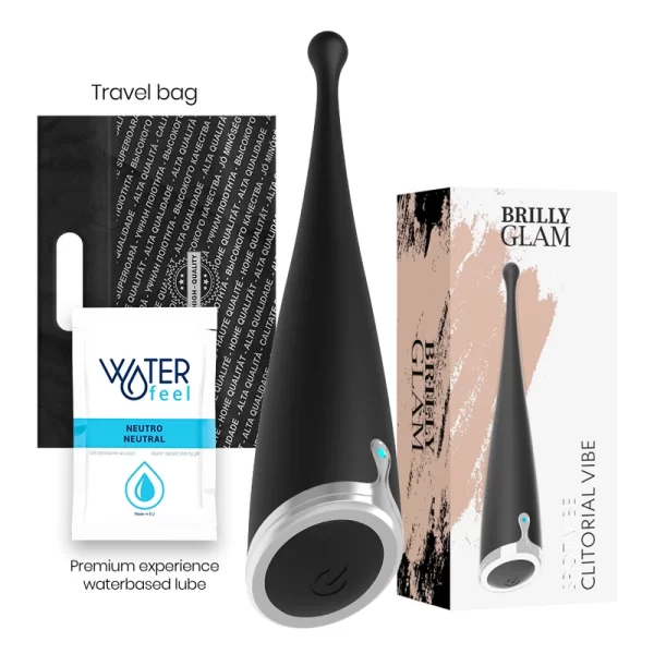 Spot Vibe Black - Precision Silicone Intimate Device USB