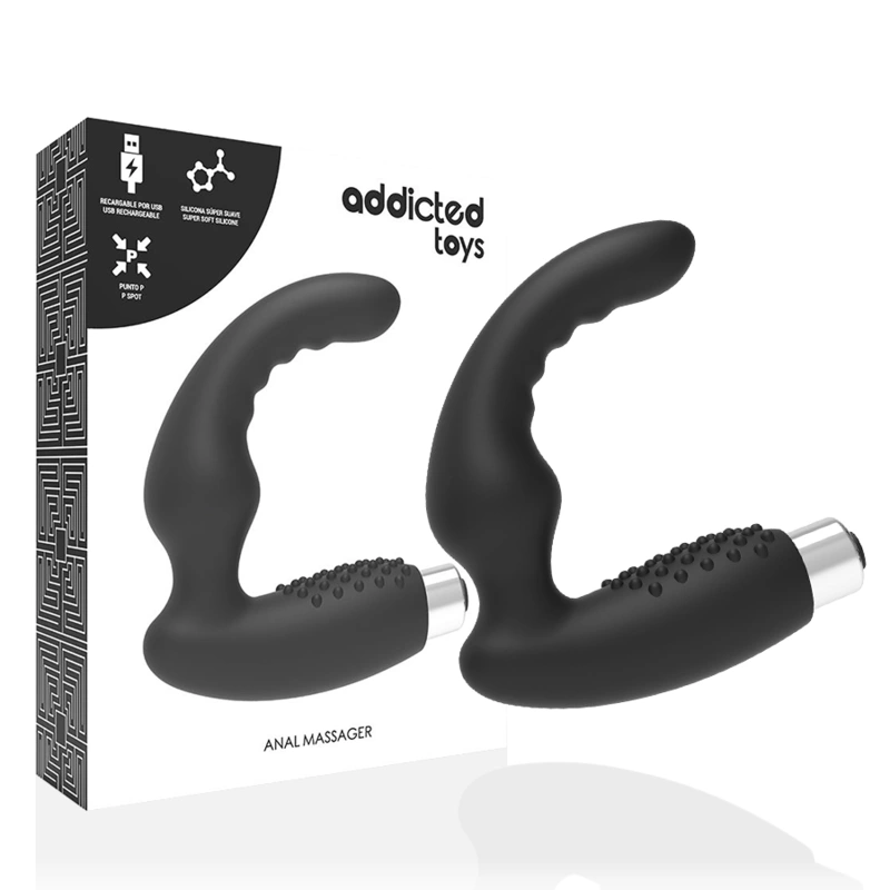 Toys Prostatic Vibrating Massager Model 2 Black