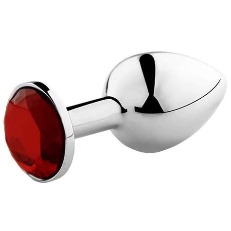 Secret Play Metal Intimate Plug Red - Aluminum